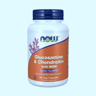 NOW Supplements, Glucosamine & Chondroitin with MSM, Joint Health, Mobility  and Comfort*, 90 Veg Capsules - Walmart.com